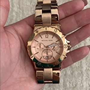 Michael Kors MK5314 rose gold quartz watch